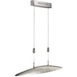 Fischer & Honsel kovinska led zatemnitvena viseča svetilka v srebrni barvi colmar | Shoptok.si