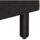 TV ormarić crni 100 x 33 x 46 cm od masivnog drva manga | shoptok.hr