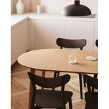 Kave Home Rjavi jedilni stoli v kompletu 2 ks v hrastovem dekorju Safina – | Shoptok.si