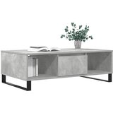  Stolić za kavu siva boja betona 104x60x35 cm konstruirano drvo | Eponuda.com