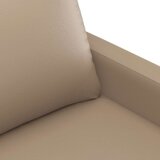  Dvosed kapučino barve 140 cm umetno usnje | Shoptok.si