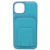  Maska za telefon LEATHER MAGSAFE WALLET za Iphone 14, Svetloplava | Eponuda.com