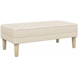  Klupa s jastukom Laneno platno 113 x 57 x 39 cm tkanina | Eponuda.com