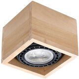  Stropna svetilka QUATRO 1 iz naravnega lesa, (21347743) | Shoptok.si