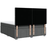  Okvir kreveta s oprugama i madrac svjetlosivi 180x200cm tkanina | shoptok.hr