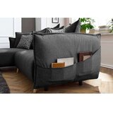 Atelier Del Sofa ugaona garnitura puffy anthracite | Eponuda.com