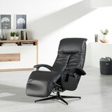 Cantus POČIVALNIK, črna, barve aluminija kovina, tekstil, usnje | Shoptok.si