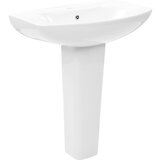 Maison Chic Prostostoječi Umivalnik - Kopalna umivalnik - Lavabo in podstavek keramika 650x520x200 mm, (21684539) | Shoptok.si
