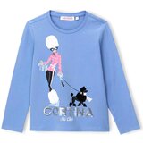 Original Marines majica DR DFA3696F D modra 128 Cene