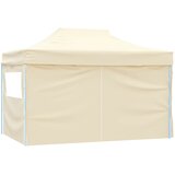  Šator za zabave 280 x 410 x 315 cm Krem Oxford tkanina | shoptok.hr