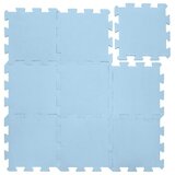 Zopa puzzle podloga od pjene 30 × 30 cm (9 kom) Floral Blue | shoptok.hr