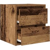  Zidni noćni ormarići 2 kom boja staro drvo 38x34x40 cm | Eponuda.com