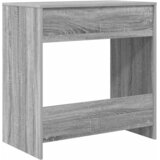  Stol s ladicama Siva Sonoma 77.5 x 43 x 79 cm Konstruirano drvo | shoptok.hr