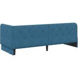  Kutni okvir kreveta Plava 80 x 200 cm Baršun | shoptok.hr