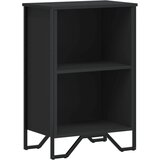Furnova Knjižna omara črna 50x31x74,5 cm inženirski les, (21932322) | Shoptok.si