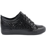 Shelvt Openwork sneakers with women's wedges | shoptok.hr