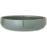 Bloomingville Zelena kamnita servirna posoda Pixie, ø 28,5 cm Cene