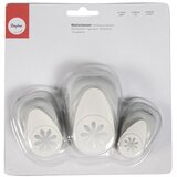 RAYHER Set luknjačev, Rožice, 1,6cm+2,54cm+3,81cm, set 3, (22006149) | Shoptok.si