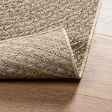  Tepih ZIZUR bež 80 x 200 cm s izgledom jute unutarnji i vanjski | shoptok.hr