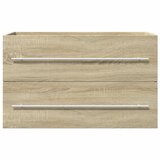 Ormarić za umivaonik boja drva 80x38,5x48 cm konstruirano drvo | shoptok.hr