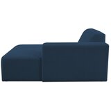 Scandic Temno moder modul za sedežno garnituro iz tkanine bouclé (desni kot) Roxy – | Shoptok.si