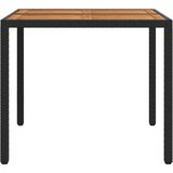  Stol za vrt Crna 90 x 90 x 75 cm poliratan | Eponuda.ba