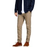 Jack & Jones Hlače Chino / Carrot PANTALON BEIGE CHINO HOMBRE JACK JONES 12174307 Bež | Shoptok.si