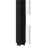  Kupaonski ormar s otvorenom policom EDE Crna 30 x 31 x 190 cm | shoptok.hr