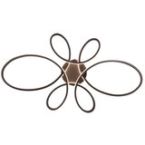 Tri O črna LED stropna svetilka 45.5x83 cm Fly | Shoptok.si