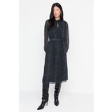 Trendyol Emerald Green Tie Detailed Dress cijene
