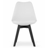 Brandless Stol MARK - bele/črne noge x 1, (22030451) | Shoptok.si