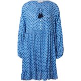 Zwillingsherz Obleka 'Jujetta' modra / mornarska / nebeško modra / bela | Shoptok.si