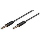 MicroConnect Kabel minijack 3m 3.5mm (4-pin, stereo), (21221212) Cene