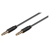 Kabel minijack 3m 3.5mm (4-pin, stereo), (21221212)