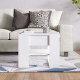  Stolić za kavu sjajni bijeli 55,5x55x45 cm konstruirano drvo | shoptok.hr