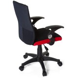 MID.YOU Mladinski Vrtljiv Stol Kiddy Pro Al, Črna, Rdeča | Shoptok.si