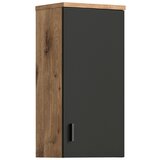 MID.YOU Viseča Omara Grado, Barva Hrasta, Siva | Shoptok.si