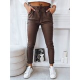 DStreet LIZZY Women's Pants Brown | Shoptok.si