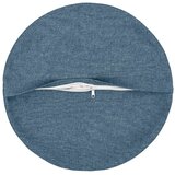  Jastuk s jastukom HEERLEN 6 kom. Traper plava Tkanina - Trapere plave boje Ø 50 cm 6 | shoptok.hr
