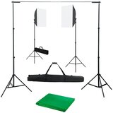  Komplet fotografske opreme sa svjetlima softbox i pozadinom | shoptok.hr