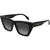 Alexander Mcqueen AM0299S 001 ONE SIZE (54) Črna/Siva Cene