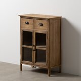 Ixia Vitrina iz masivne jelke v naravni barvi 64x92,5 cm – | Shoptok.si