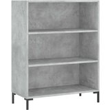  Visoka komoda siva betona 69 5x34x180 cm od konstruiranog drva | shoptok.hr