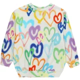 Molo Sweater majica 'Monti' tirkiz / svijetlozelena / ljubičasta / bijela