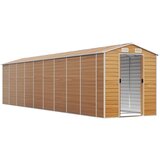  Vrtno spremište svjetlosmeđe 191 x 810 x 198 cm pocinčani čelik | shoptok.hr