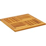 Stolna ploča 50x50x2 cm četvrtasta od masivnog drva bagrema | Eponuda.com