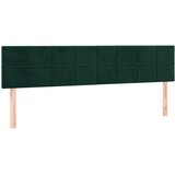  box spring s madracem tamnozeleni 120x190 cm baršunasti | shoptok.hr