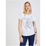 Liu Jo White Women's T-Shirt with Print - Women Cene