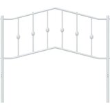  Kovinsko vzglavje belo 107 cm | Shoptok.si