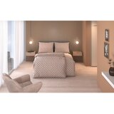 Dieter Knoll OBOJESTRANSKA POSTELJNINA STRIPES DK 140/200 cm saten bež | Shoptok.si